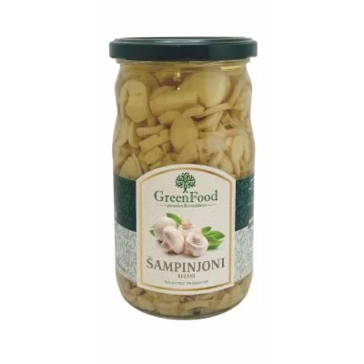 Šampinjon Rezani Green Food 350 g