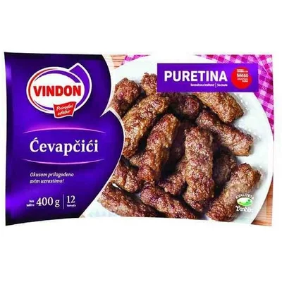 Ćevapčići Zamrznuto Nedeljković 400 g