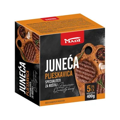 Pljeskavice Zamrznuto Nedeljković 400 g