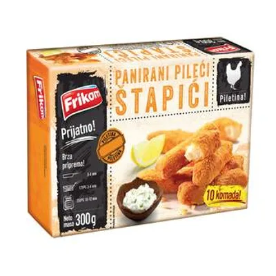Frikom Mp Pileci Stapici Panirani 300 g