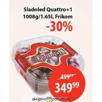 Frikom Sladoled Quattro 1 1,65 L