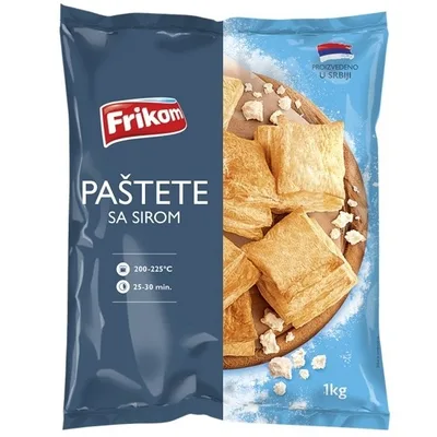 Frikom Smrznuto Testo Pasteta Sa Sirom 800 g