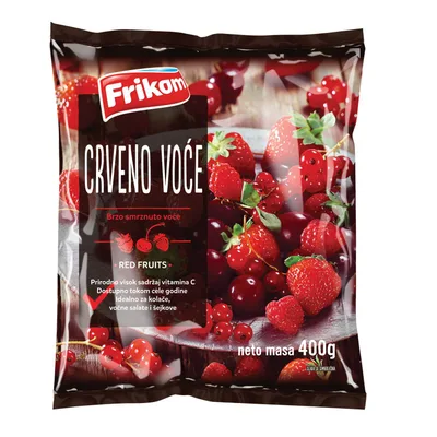 Frikom Delistirano Smrznuto Voce Mix Crveno Voce 400 g
