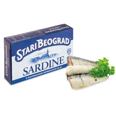 Sardina Stari Beograd Retro 100 g