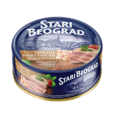 Mesni Narezak Stari Beograd Sa Slaninom 300 g