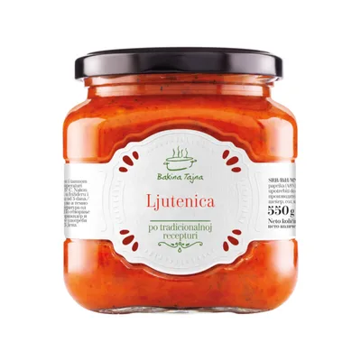 Ljutenica Domaca Bakina Tajna 550 g