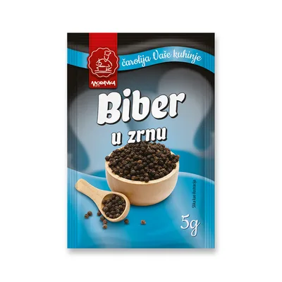 Moravka Biber U Zrnu 5 g