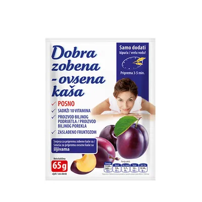 Kaša Ovs Dobra Reg Šljiva&cimet 60 g