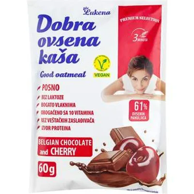 Kaša Ovsena Belgijska Čokolada I Kisela Višnja Dobra 60 g