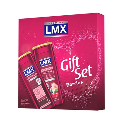 Lmx Gift Set Berries (šampon Za Kosu Gel Za Tuširanje ) 300 ml