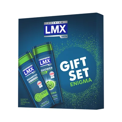 Lmx Gift Set Men Enigma (šampon Za Kosu Gel Za Tuširanje ) 300 ml