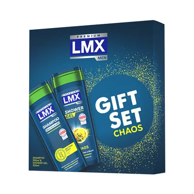 Lmx Gift Set Men Chaos (šampon Za Kosu Gel Za Tuširanje ) 300 ml