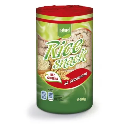 Galete Od Pirinča Sa Susamom Naturel 100 g