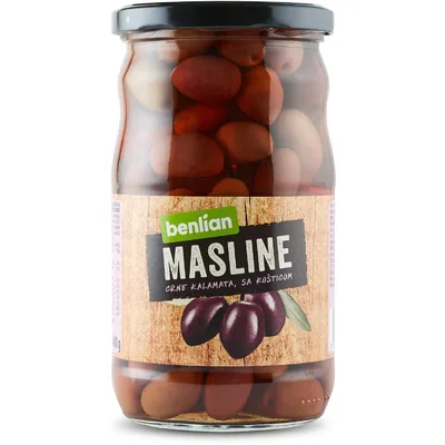 Masline Zelene Kalamata Benlian Food 700 g