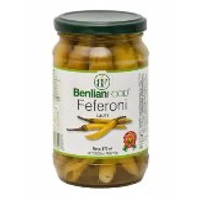 K Plus Kiselisi Feferoni Cerio Tegla 320 g