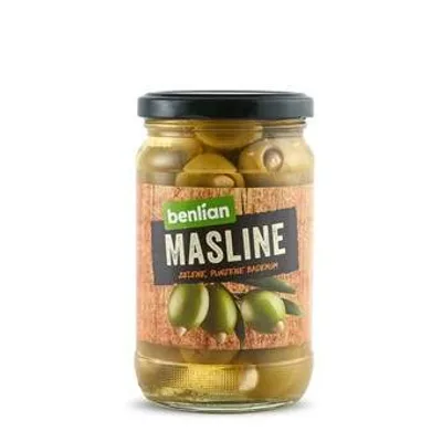 Masline Zelene Sa Bademom Bf 360 g