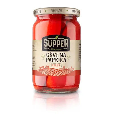 Paprika Fileti Crvena Cerio Kozmetik Plus 680 g