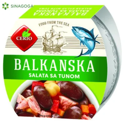 Cerio Balkanska Salata Sa Skusom 160 g