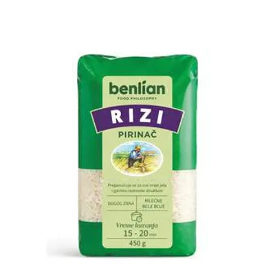 Pirinač Rizi Dugo Zrno Kozmetik Plus 450 g