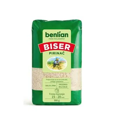 Pirinač Okruglo Zrno Benlian Food 900 g