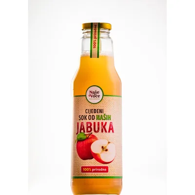 Negazirani Sok Be Happy Kids Jabuka 250 ml