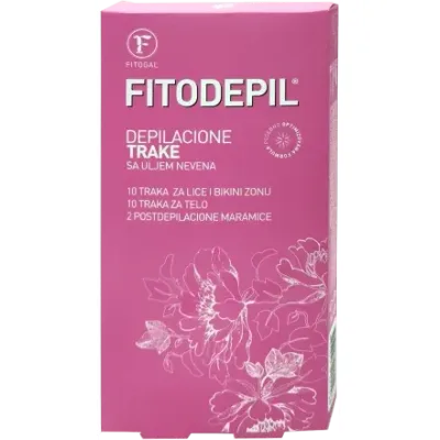 Fitodepil Trake Za Lice I Telo 10 10