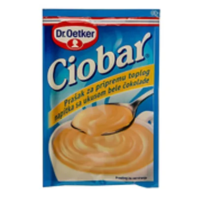 Topla Cokolada Ciobar Bela 25 g