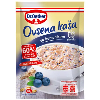 Dr Oetker Ovs Kaša Borovnica 60 g