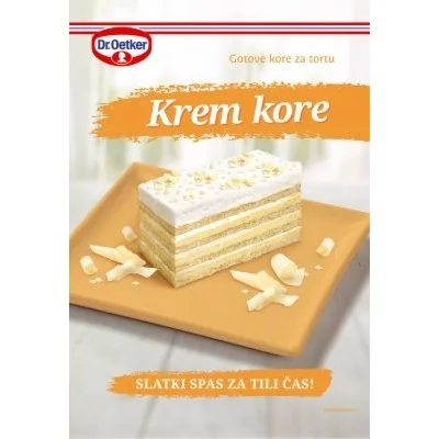 Kore Za Tortu Krem Dr.Oetker 440 g