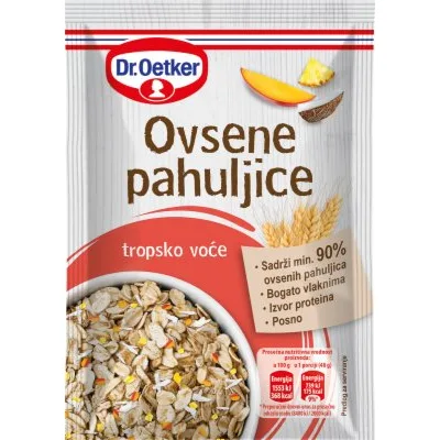 Ovsene Pahuljice Tropsko Voce Dr Oetker 48 g