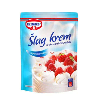Šlag Krem Sa Ukusom Slatke Pavlake Dr.Oetker 300 g