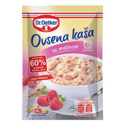 Dr.Oetker Ovsena Kaša Malina 60 g