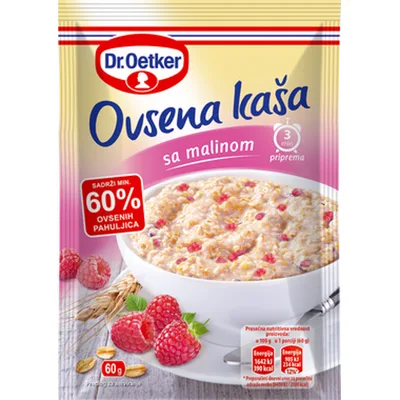 Kasa Ovsena Natur.Cok.Malina 60 g