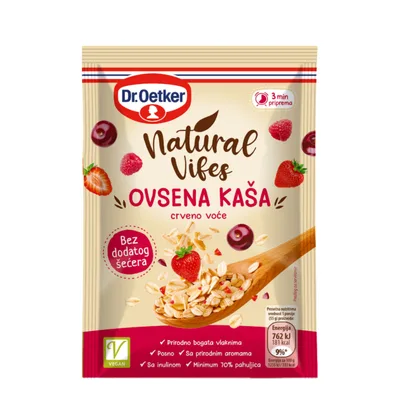 Ovsena Kasa Crveno Voce Natural V 55 g