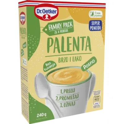 On Pack Palenta Činija Dr.Oetker 230 g