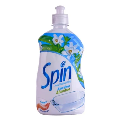 Deterdzent Za Sude Spin Aloe Vera&bamboo 460 ml