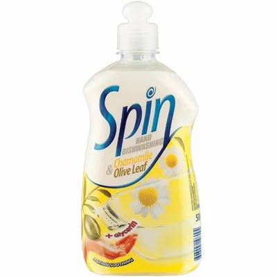 Deterdzent Za Sudove Spin Dwl Chamomile&olive Leaf 460 ml