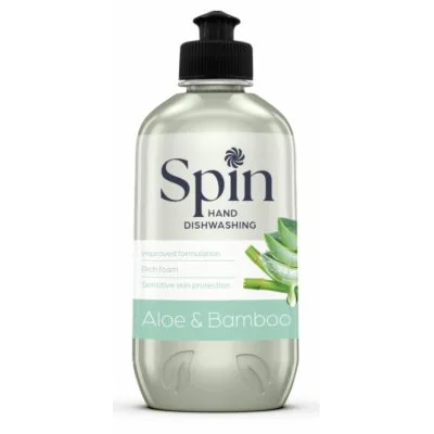 Deterdžent Za Sudove Spin Sensitive Aloe & Bamboo Beohemija 500 ml
