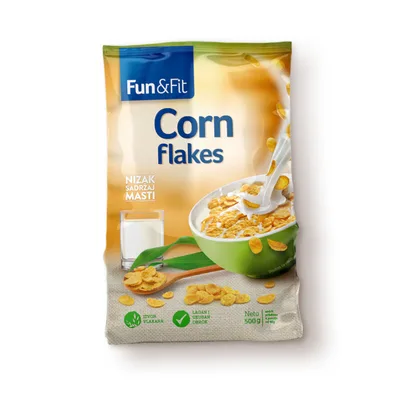 Corn Flakes Fun&fit 500 g