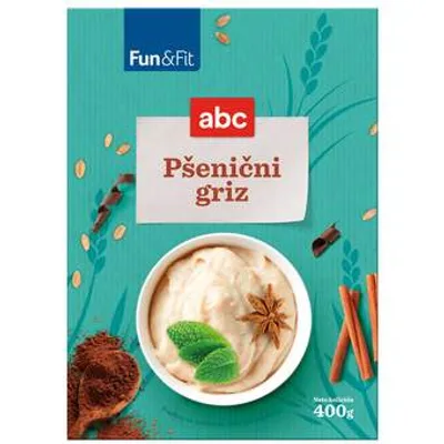 Griz Pšenični Tip-400 Abc Fun&fit 400 g