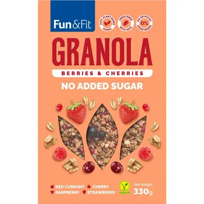 Granola Crveno Voce Fun&fit 330 g