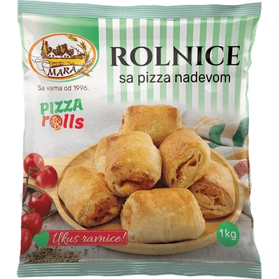 Smrznute Rolnice Pizza Mara 1 kg