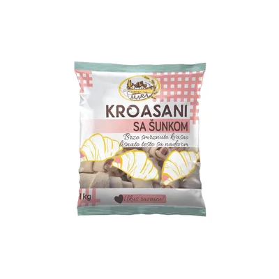 Kroasani Sa Šunkom Mara 1 kg