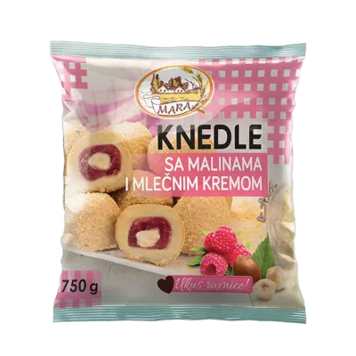 Knedle Sa Malinom I Mlečnim Kremom Mara 750 g