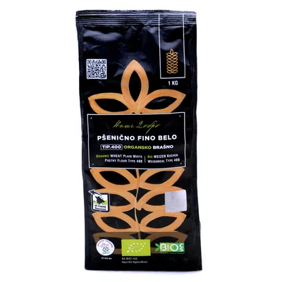 Dobro Brašno Org Pšen Belo Tip400 Nd 1 kg