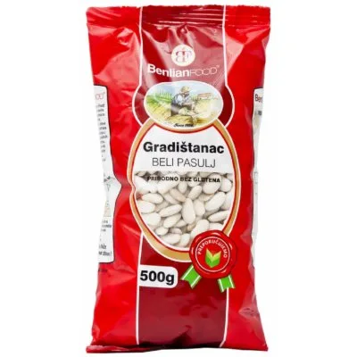 Pasulj Beli Dugi-Gradistanac Mrez 500 g