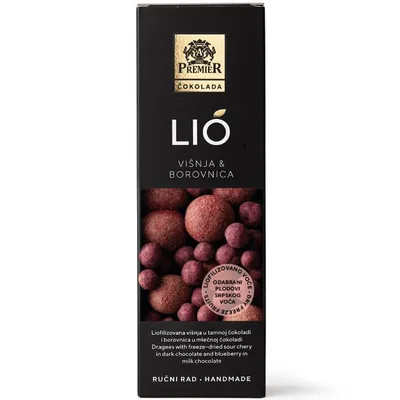 Dražeje Lio Mix Višnja I Borovnica Premier 60 g
