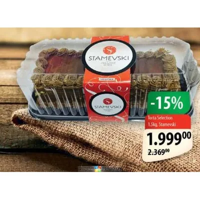 Stamevski Selection Torta Sm 1,5 kg
