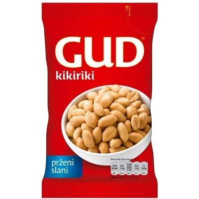 Kikiriki Prženi Slani Gud 180 g