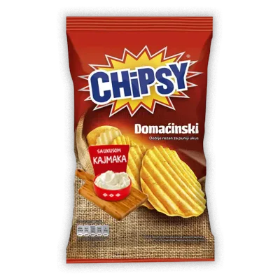 Čips Chipsy Domaćinski Sa Kajmakom Marbo 160 g